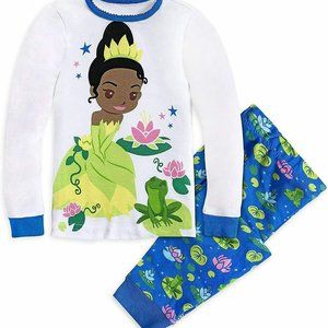 Princess & The Frog Tiana Pajamas Girls 5
